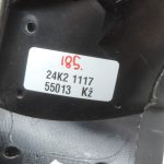 Oriģinālais Opel Zafira C instrumentu paneļa vāks kreisais, pelēks (2C4) 20892635