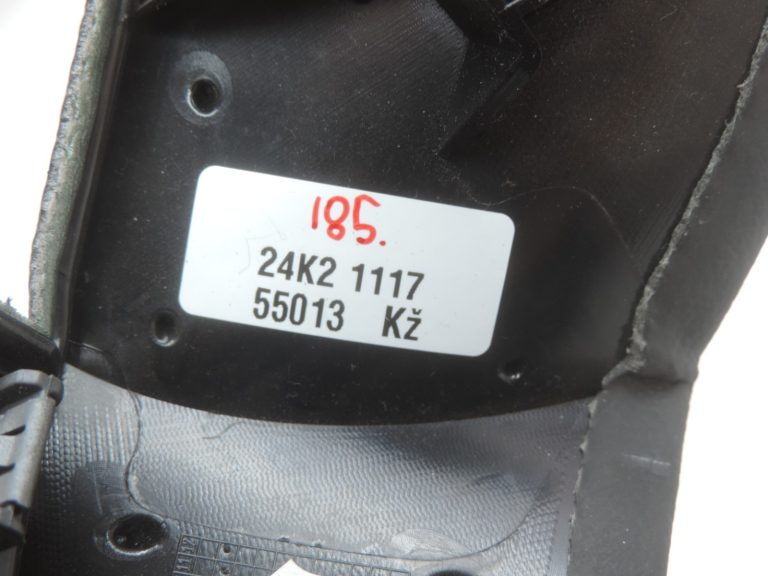 Oriģinālais Opel Zafira C instrumentu paneļa vāks kreisais, pelēks (2C4) 20892635