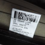 Oriģināls Opel Zafira C priekšējā labā sēdekļa atzveltne melna auduma TAGQ 13257214