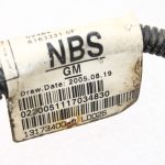 Oriģināls Opel Zafira B benzīna degvielas līmeņa sensora kabeļa spraudnis 13173400