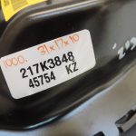 Opel Zafira B Priekšējā kreisā sēdekļa apšuvums Drošības modulis 13165245 24451787