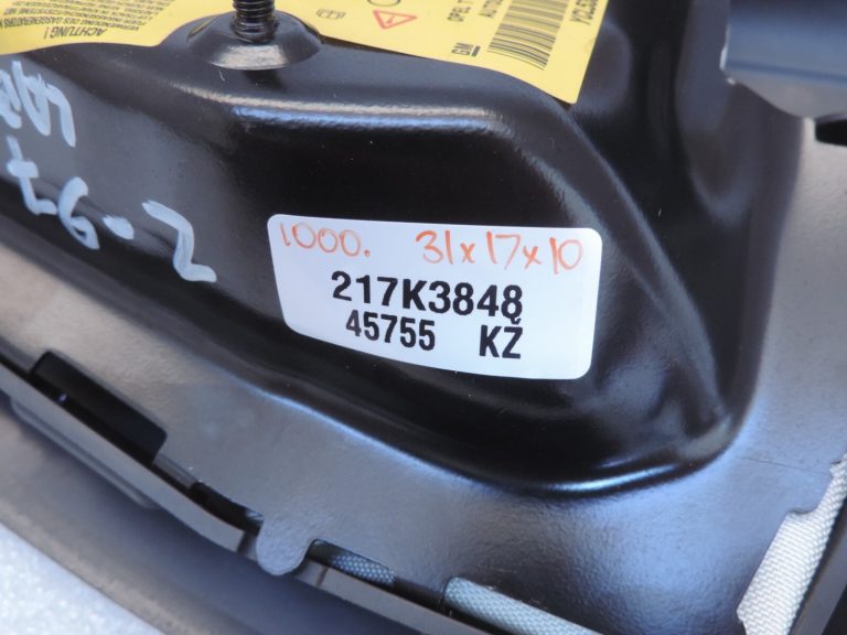 Opel Zafira B Priekšējā labā sēdekļa apšuvums Drošības modulis 13165247 24451788