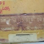 Opel Zafira B Priekšējā labā sēdekļa spilvens melns audums XXVM 13115626 13217243