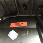 BMW X3 F25 Automātiskais drošības jostas pārsegs kreisais Pārsegs ar automātisko rulli kreisais