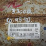 Lancia Thema II LX 3.0D Aizmugures diferenciālis Aizmugures ass piedziņa 2.65 P68040265AA