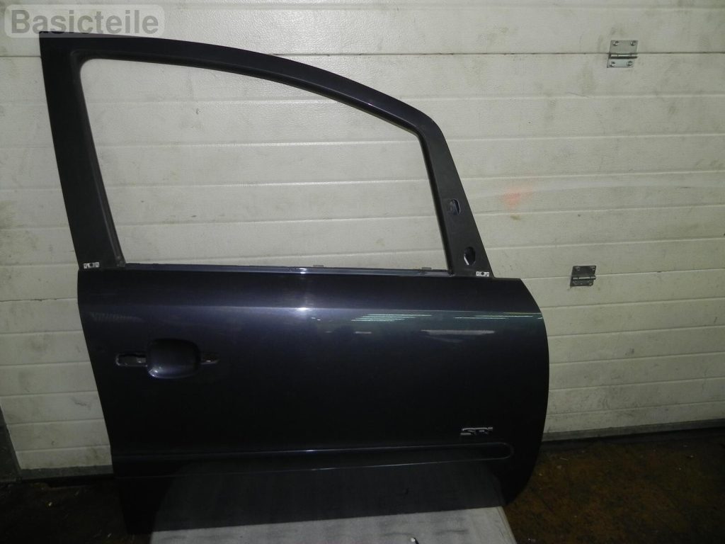 Opel Zafira B durvju priekšējās labās durvis Krāsa 168 / 4XU, GBI Metro Blue