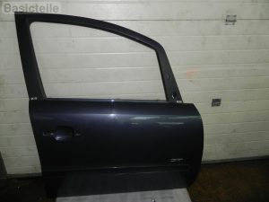 Opel Zafira B durvju priekšējās labās durvis Krāsa 168 / 4XU, GBI Metro Blue
