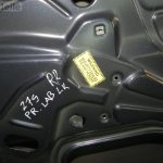 Opel Zafira B durvju priekšējās labās durvis Krāsa 168 / 4XU, GBI Metro Blue