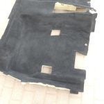 Oriģinālais Mercedes Benz W205 aizmugurējais salona paklājs Carpet