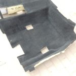 Oriģinālais Mercedes Benz W205 aizmugurējais salona paklājs Carpet