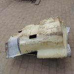 Oriģinālais Mercedes Benz W205 aizmugurējais salona paklājs Carpet
