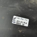 Oriģinālā Mercedes Benz W205 OM651 apakšējās daļas aizsardzība A2055240230 DEFECTIVE
