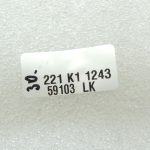 Oriģinālais BMW F30LCI F31LCi aizmugurējais kreisais atstarotājs 63147400207 7400207