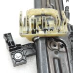 Oriģinālais BMW 5. sērijas F10 F11 F18 aizmugurējā kreisā loga regulators 51357182613, 7182613