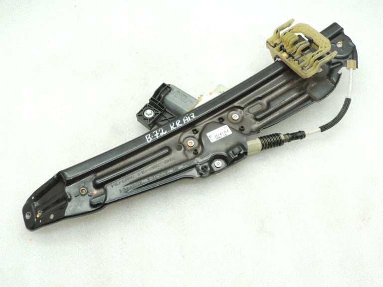 Oriģinālais BMW 5. sērijas F10 F11 F18 aizmugurējā kreisā loga regulators ar motoru 51357182613