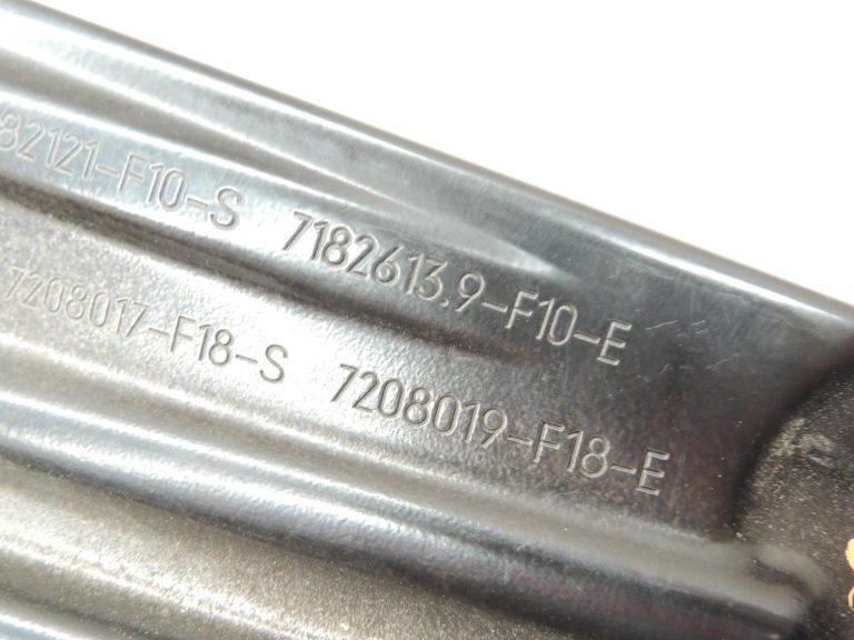 Oriģinālais BMW 5. sērijas F10 F11 F18 aizmugurējā kreisā loga regulators ar motoru 51357182613