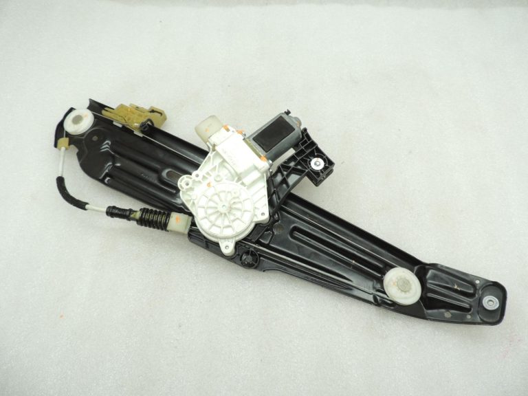 Oriģinālais BMW 5. sērijas F10 F11 F18 aizmugurējā kreisā loga regulators ar motoru 51357182613