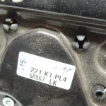 Oriģinālais BMW 5. sērijas F10 F11 F18 aizmugurējā kreisā loga regulators ar motoru 51357182613