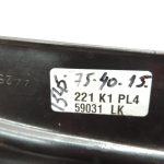 Oriģinālais BMW 5. sērijas F10 F11 F11 F18 priekšējā labā loga regulatora mehānisms 51337182132