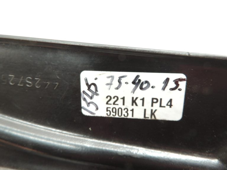 Oriģinālais BMW 5. sērijas F10 F11 F11 F18 priekšējā labā loga regulatora mehānisms 51337182132