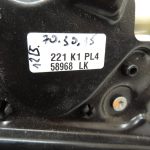 Oriģinālais BMW 5. sērijas F10 F11 F18 aizmugurējā labā loga regulators ar motoru 51357182614