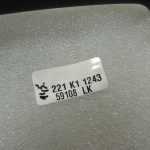 Oriģinālā BMW F30 F31 F31 F35 F80 priekšējais kreisais ārdurvju rokturis Keyless 475 Safīra melns