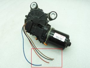 Original Chevrolet Captiva Front windshield wiper motor 20829044