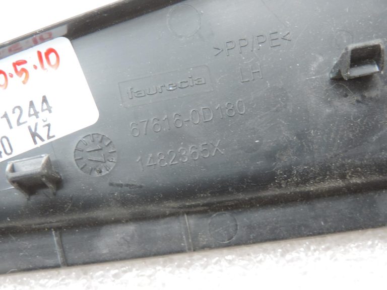 Oriģināls Toyota Yaris P13 2014 – 2020 aizmugurējo kreiso durvju vāks