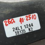 Toyota Avensis T27 priekšējo dubļu sargu komplekts