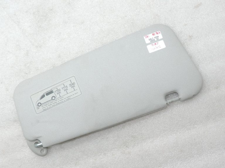 Oriģinālā Toyota Yaris Verso P2 Saules aizsarglīdzeklis kreisais, pelēks 7432052550B0