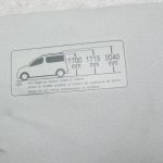 Oriģinālā Toyota Yaris Verso P2 Saules aizsarglīdzeklis kreisais, pelēks 7432052550B0