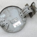 Oriģinālais 2005-2011 Toyota Yaris P9 degvielas uzpildes vāks sudraba krāsā (1E7)