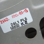 Oriģināls 2005-2011 Toyota Yaris P9 radiatora balsta augšējais priekšējais šķērsstienis sudraba krāsā