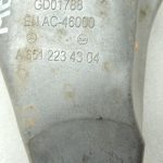 Oriģinālā aprīkojuma Mercedes Benz W205 M651 Dzinēja stiprinājums pa labi Dzinēja stiprinājums A6512234304