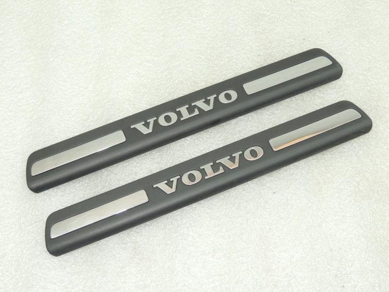 Volvo S80 aizmugurējo durvju sliekšņu apdares komplekts 8659961, 09178406
