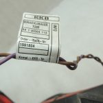 Oriģinālais BMW 5. sērijas F10 F11 F06 akumulatora apakšdaļas kabelis plus 61129150990