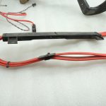 Oriģinālais BMW 5. sērijas F10 F11 F06 akumulatora apakšdaļas kabelis plus 61129150990