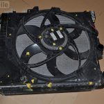 BMW X3 E83 Diesel Pilnīgs ventilatora rāmis ar ventilatoru interkulētora ūdens dzesētāja dzesētāju