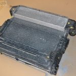 BMW X3 E83 Diesel Pilnīgs ventilatora rāmis ar ventilatoru interkulētora ūdens dzesētāja dzesētāju