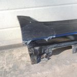 Oriģinālā BMW 5. sērijas F10 F11 sānu svārki labajā pusē BLACK II 668