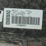 Oriģinālais BMW 5. sērijas F10 aizmugurējā bagāžas nodalījuma plaukta pārsegs melns 51469173452