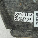 Oriģinālais BMW 5. sērijas F10 aizmugurējā bagāžas nodalījuma plaukta pārsegs melns 51469173452