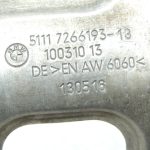 Oriģinālais BMW F20 F21 F22 F22 F30 F31 F35 Deformācijas elements priekšējais kreisais 51117266193
