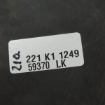 Mitsubishi L200 K74T Aizmugurējā priekšējā riteņa arkas aizsargs MR494246