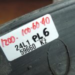 Oriģinālā 2004-2009 Toyota Corolla Verso AR10 apakšējā virsbūves aizsardzība priekšējā kreisā