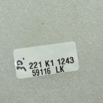 Oriģinālā BMW F30 F30 F31 F32 F32 F34 F33 Ārējo durvju rokturu kronšteins kreisajā pusē 7242567