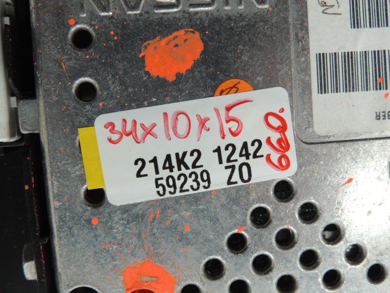 Renault Laguna III displeja monitora navigācijas displejs RHD 280384727R 280340005R
