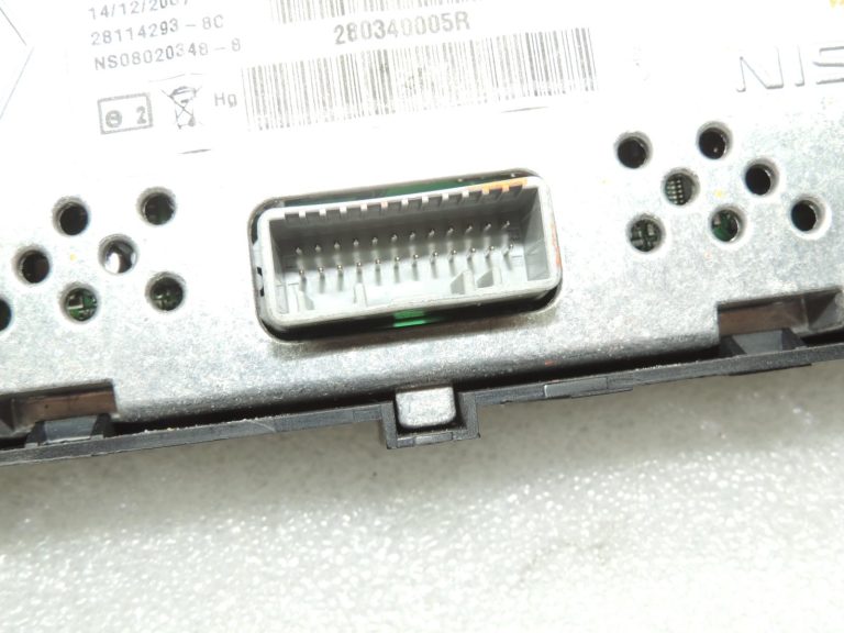 Renault Laguna III displeja monitora navigācijas displejs RHD 280384727R 280340005R