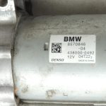 OEM BMW F20 F21 F21 F22 F22 F30 F31 F34 Diesel B47 Starteris Starteris 12418570846