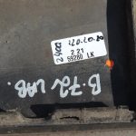 Oriģinālā BMW 5. sērijas F10 F11 sānu svārki labajā pusē BLACK II 668